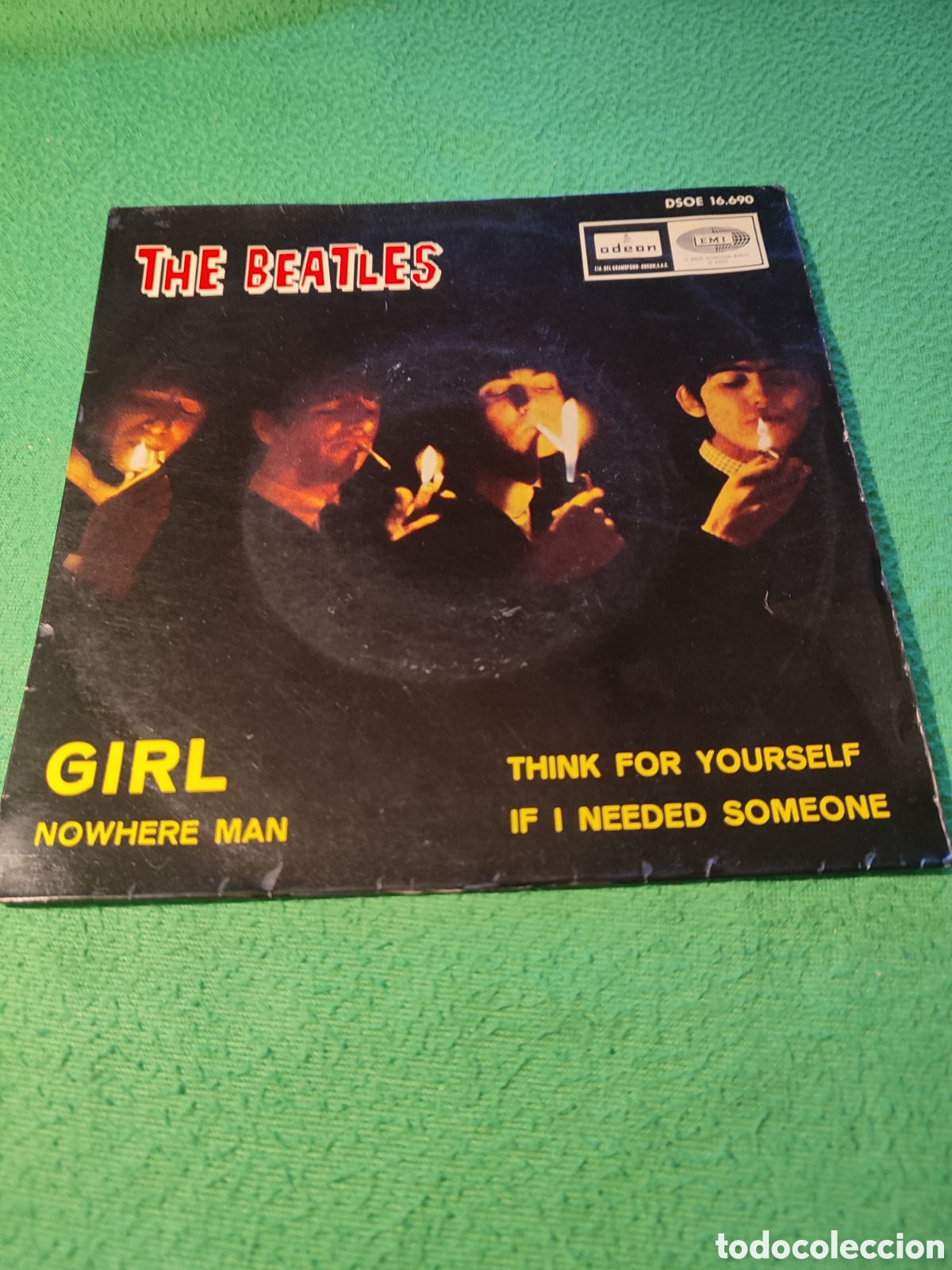 Discos de vinilo: The Beatles - If I needed someone + 3 - Foto 1