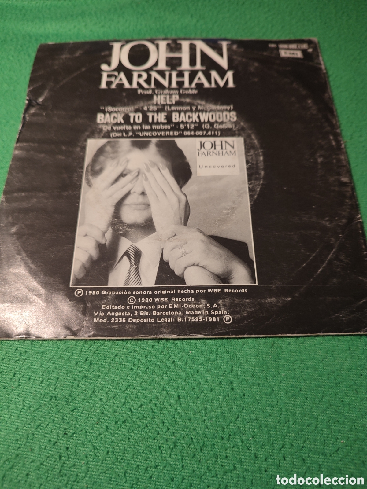 Discos de vinilo: John Farnham - Help single del a&ntilde;o 1981 - Foto 2