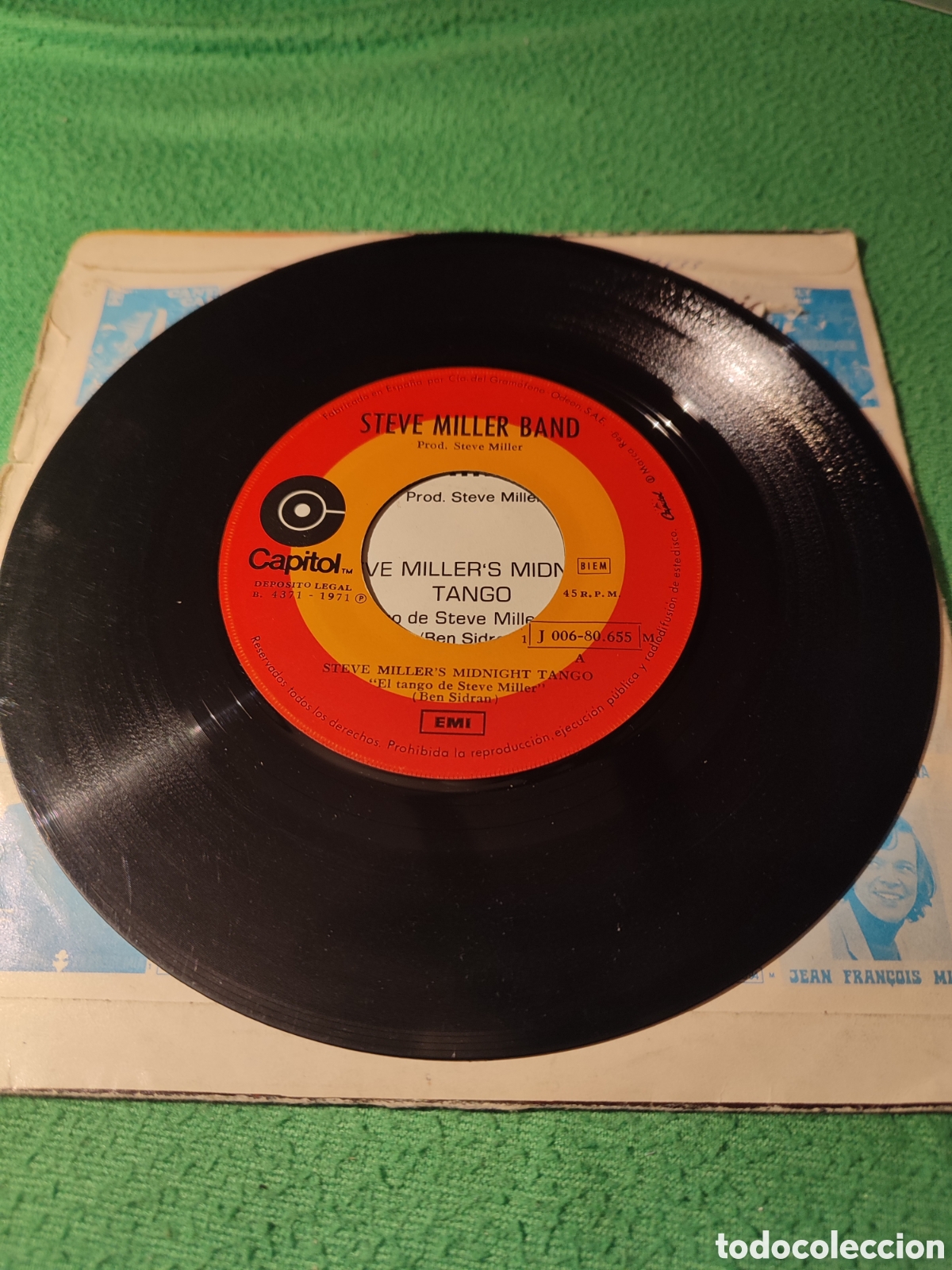 Discos de vinilo: Steve Miller Band - Midnight tango - Foto 3