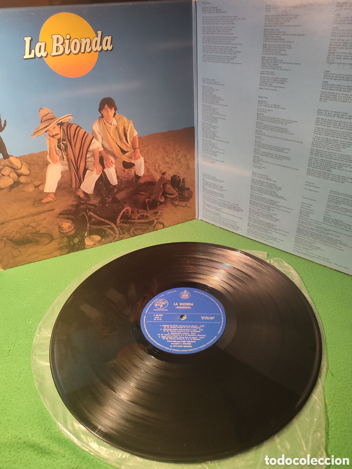 Discos de vinilo: La Bionda - Bandido Vinilo Lp 1979 - Foto 2