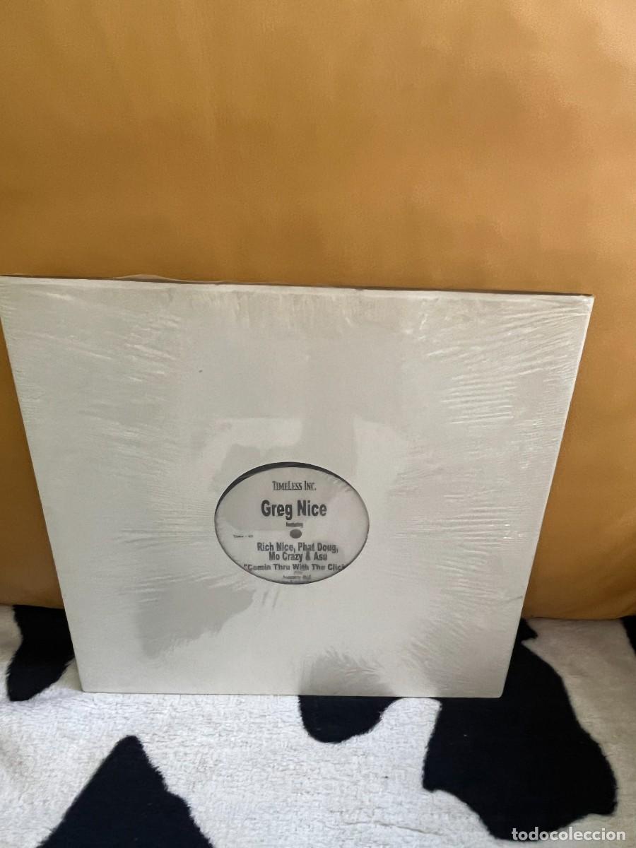 Discos de vinilo: Greg Nice Feat. Rich Nice, Phat Doug, Mo Crazy & Asu Comin Thru With The Click - Foto 1