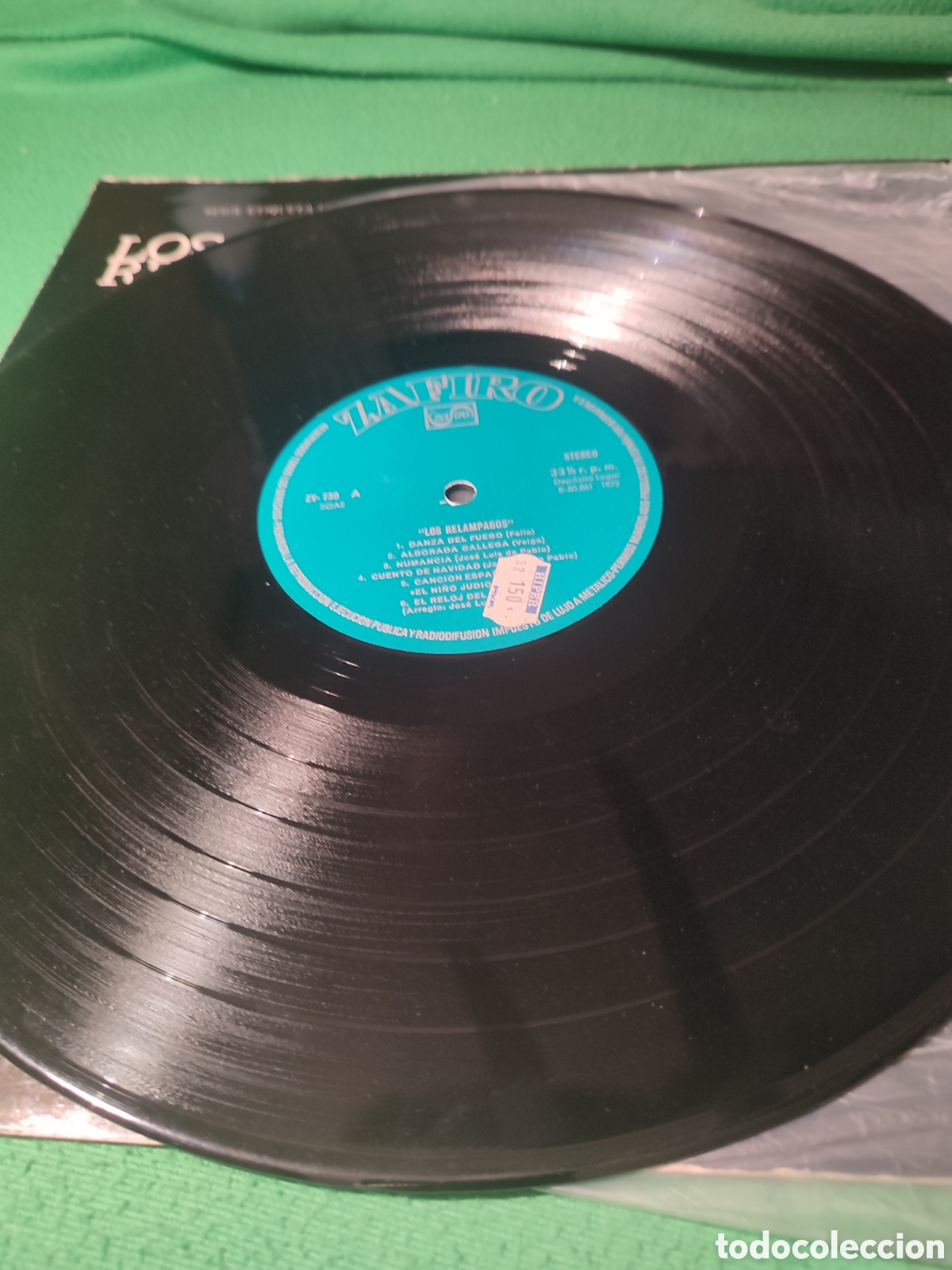 Discos de vinilo: Los Rel&aacute;mpagos - Los Rel&aacute;mpagos vinilo LP - Foto 3