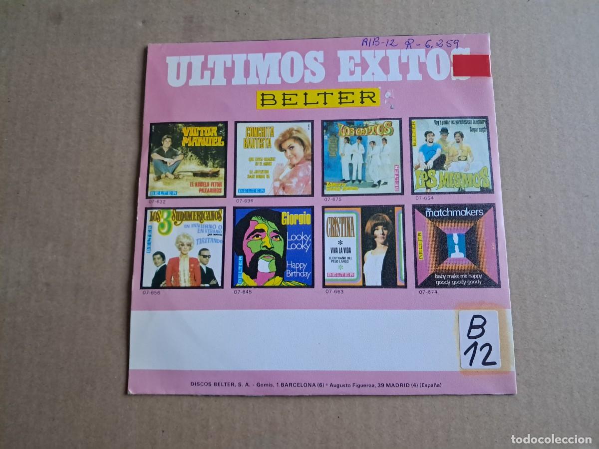 Discos de vinilo: LIA UYA - ADIOLE SINGLE 1970 - Foto 3