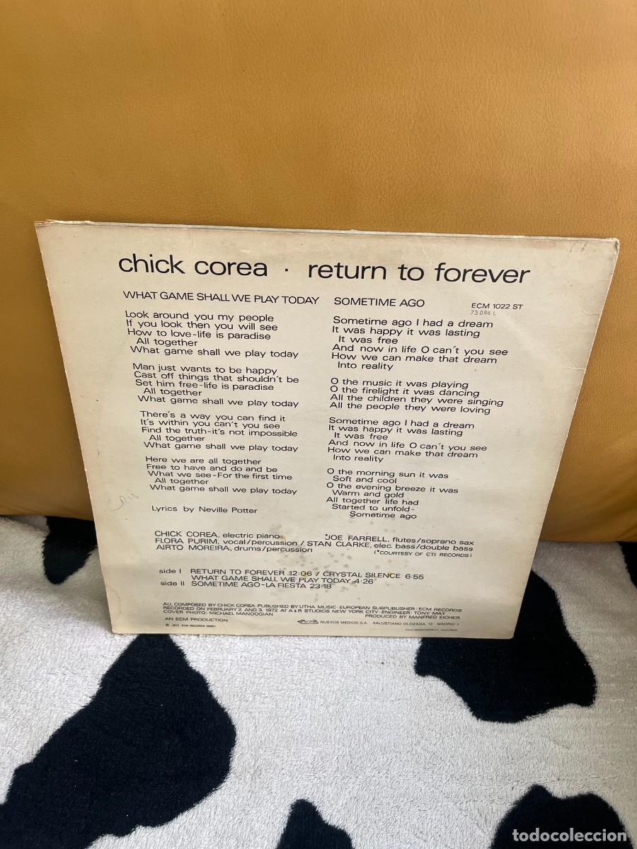 Discos de vinilo: Chick Corea Return To Forever - Foto 2