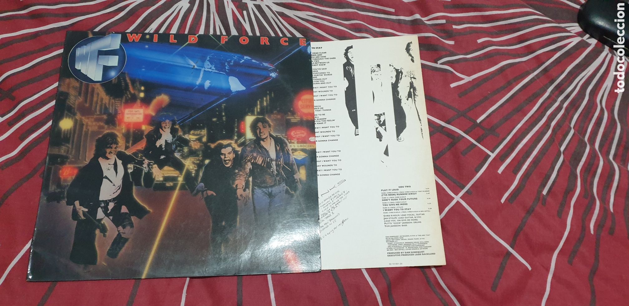Discos de vinilo: WILD FORCE (VINILO) Heavy Metal - Foto 1