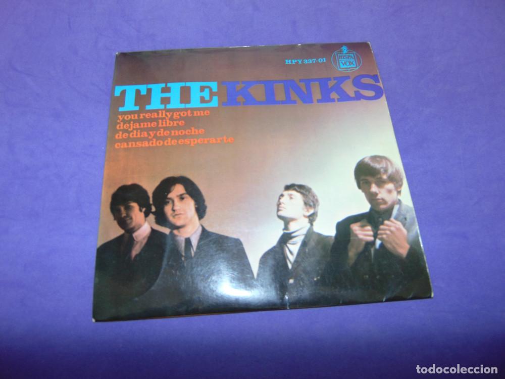 Discos de vinilo: THE KINKS &ndash; You Really Got Me + 3 - EP 1965 - Foto 1