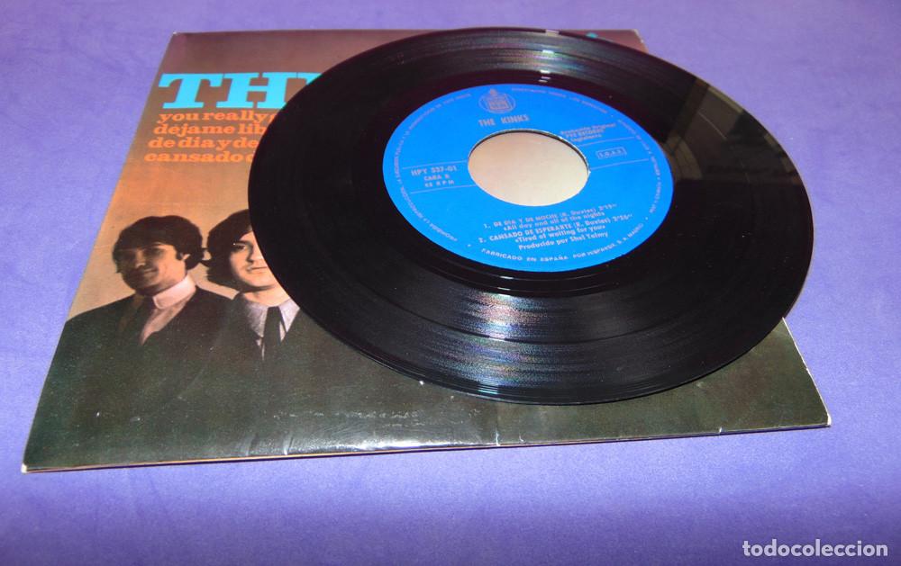 Discos de vinilo: THE KINKS &ndash; You Really Got Me + 3 - EP 1965 - Foto 6