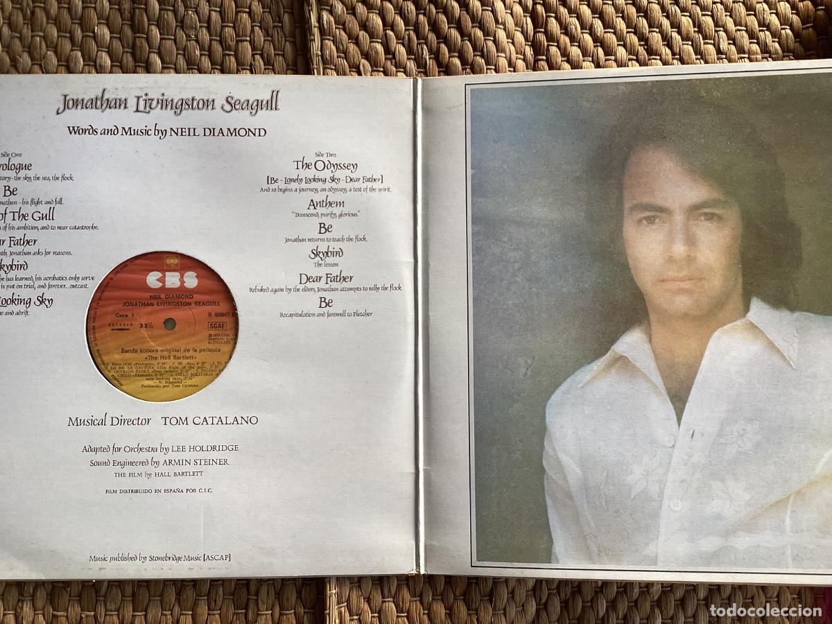 Discos de vinilo: V272 LP Neil Diamond - Jonathan Livingston Seagull - CBS 1973 - Foto 2
