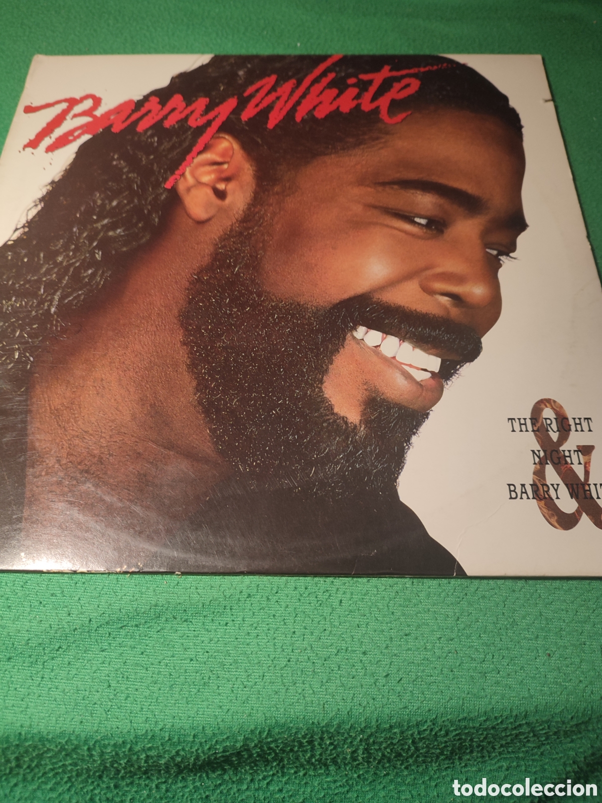 Discos de vinilo: Barry White - The right night vinilo Lp - Foto 1