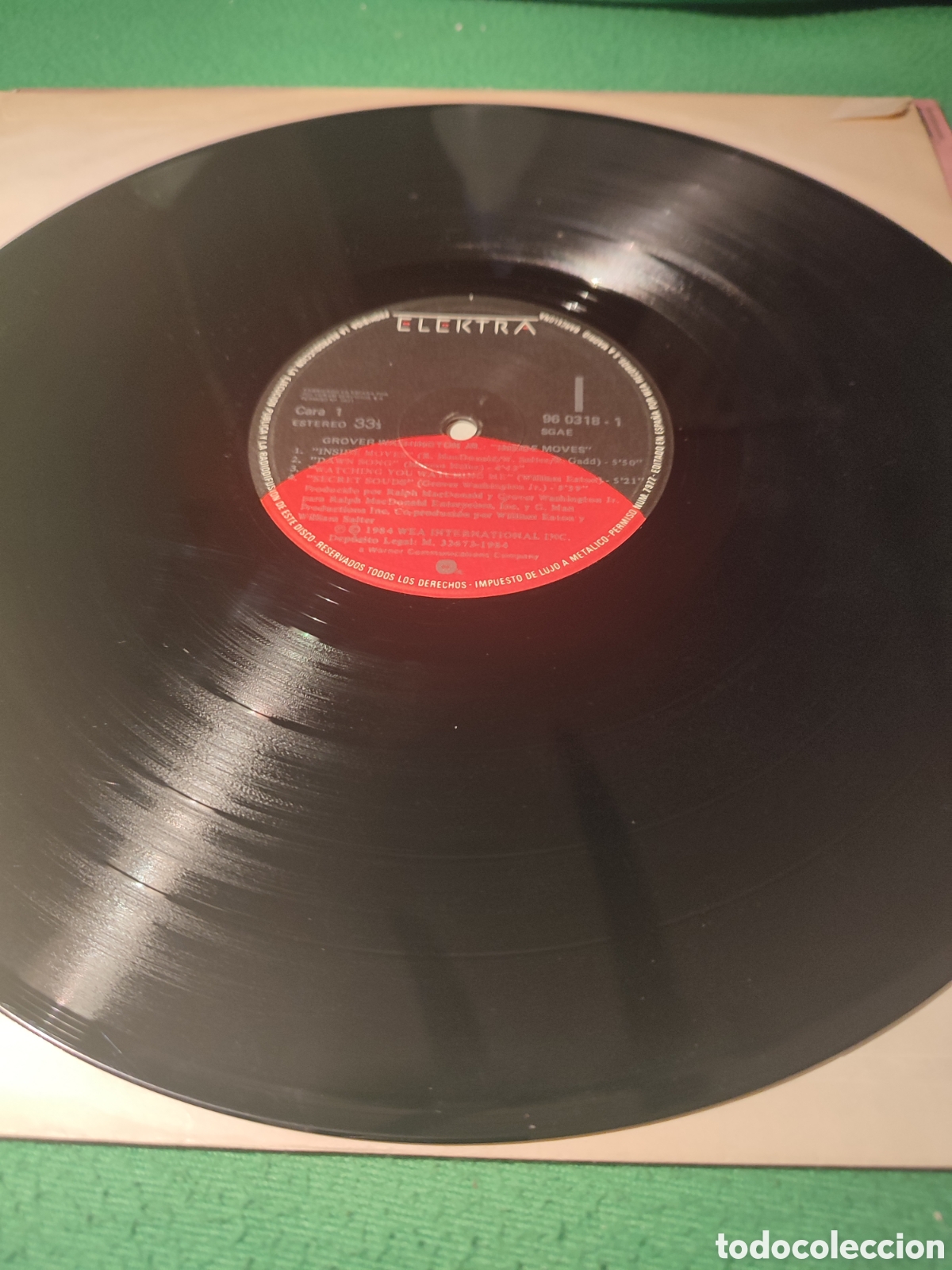 Discos de vinilo: Grover Washington Jr - Inside moves - Foto 3