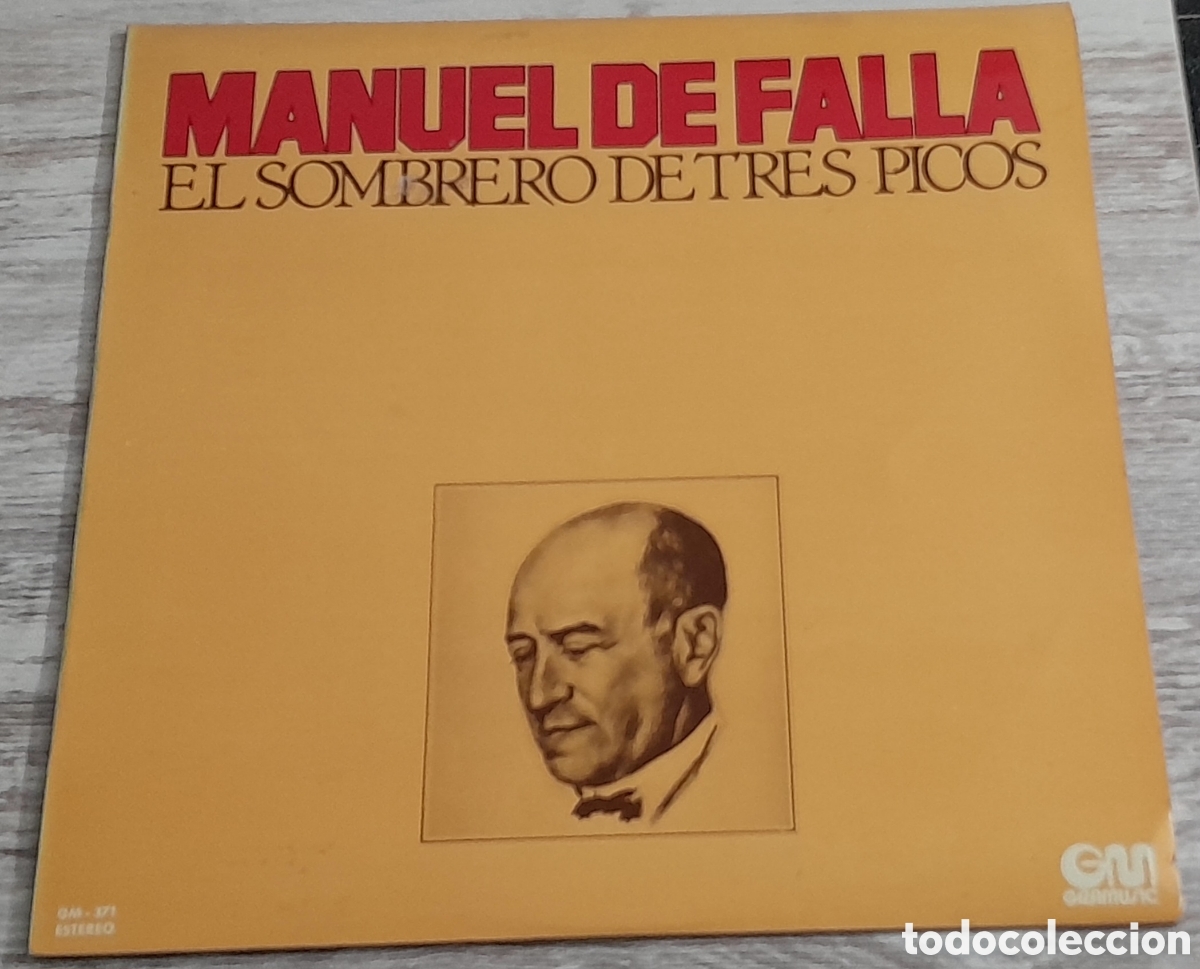 Discos de vinilo: MANUEL DE FALLA - EL SOMBRERO DE TRES PICOS - GRAMUSIC 1975 - Foto 1