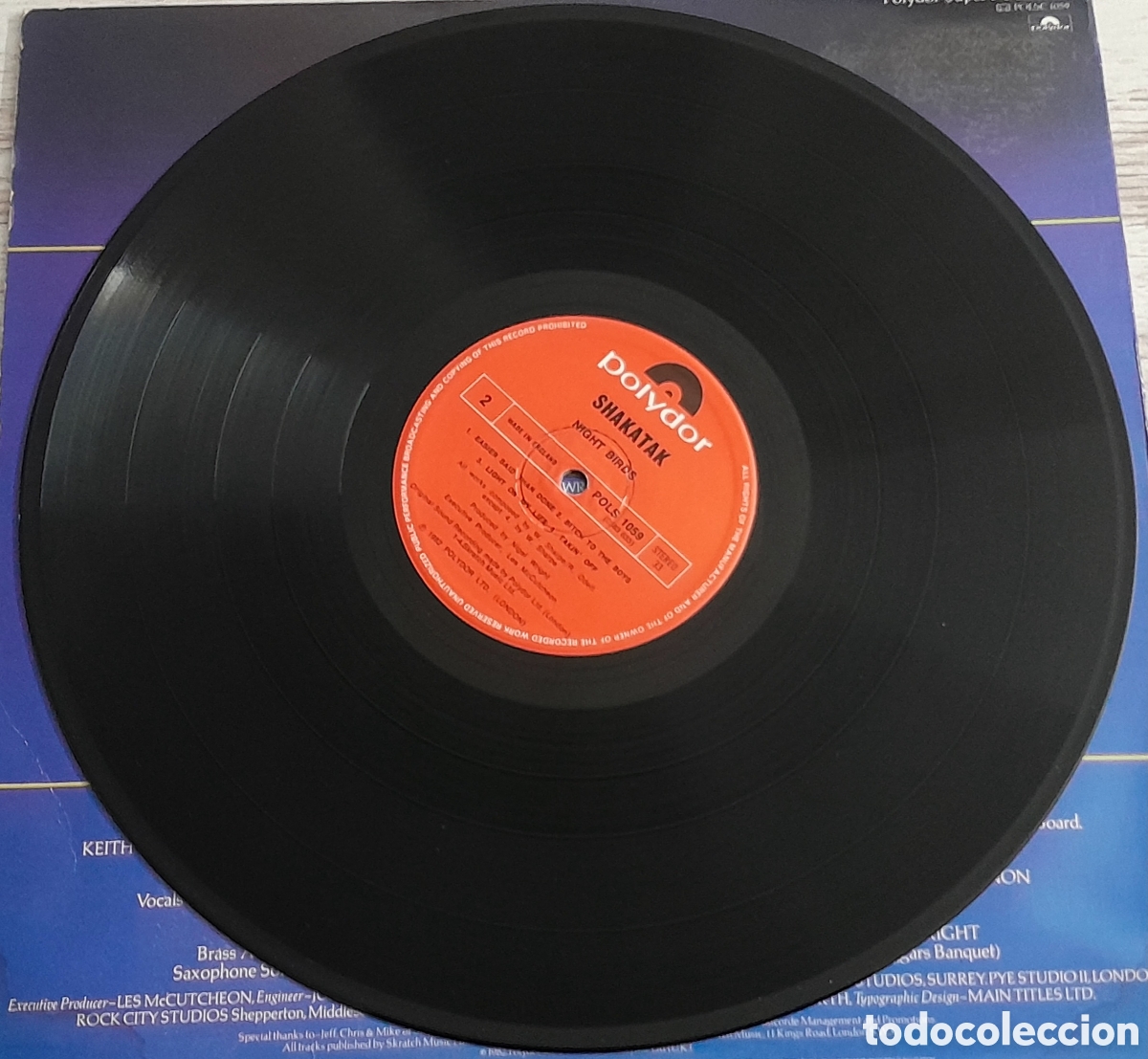 Discos de vinilo: SHAKATAK - NIGHT BIRDS - 1982 POLYDOR UK - Foto 3