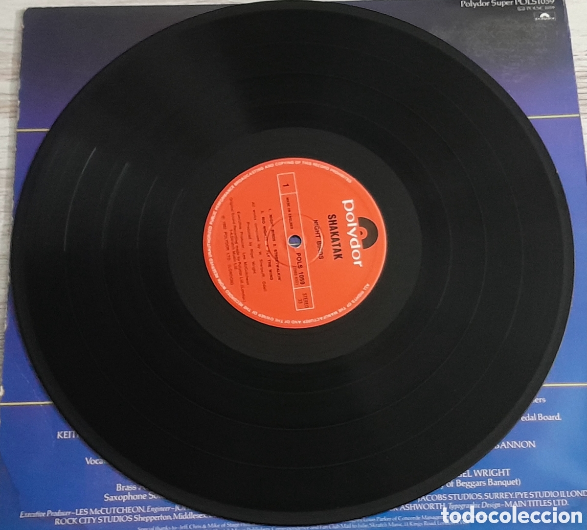 Discos de vinilo: SHAKATAK - NIGHT BIRDS - 1982 POLYDOR UK - Foto 4