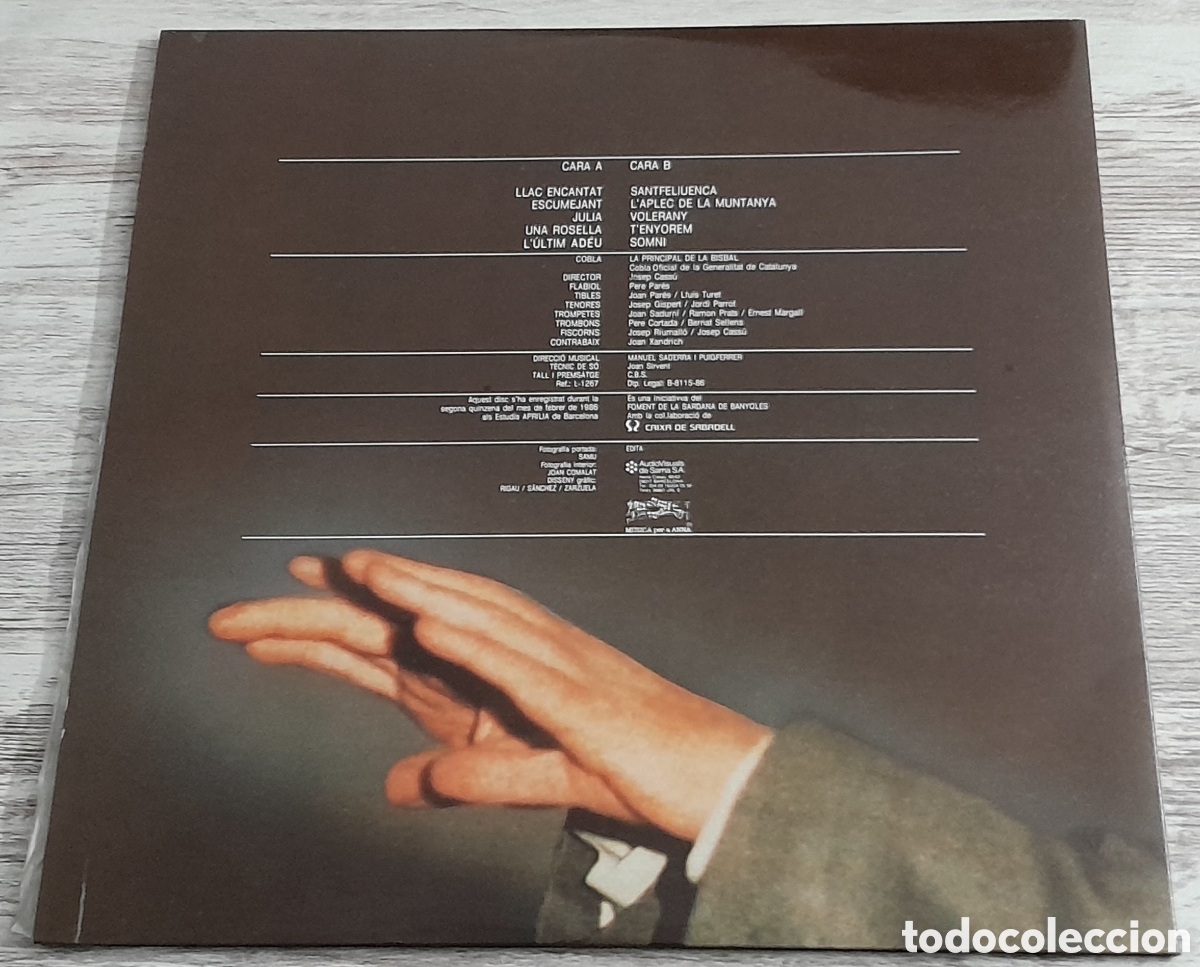 Discos de vinilo: MANUEL SADERRA I PUIGFERRER - LA PRINCIPAL DE LA BISBAL - GATEFOLD - Foto 2