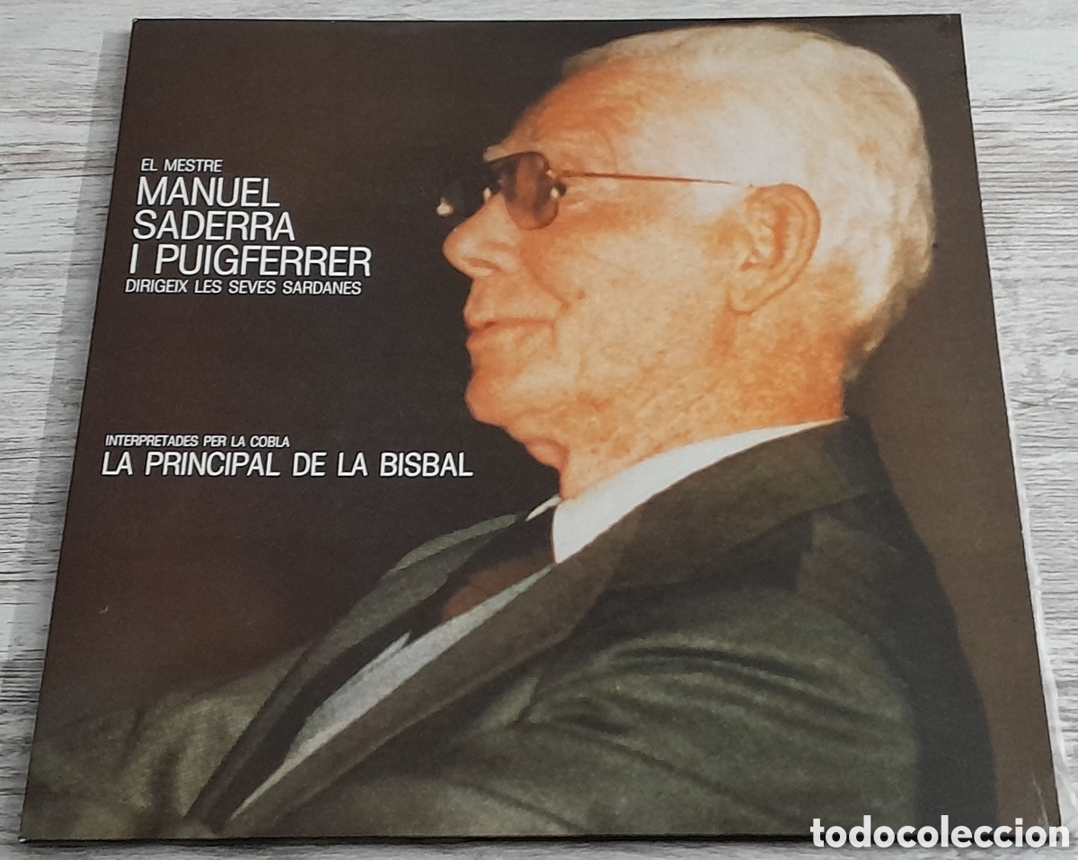 Discos de vinilo: MANUEL SADERRA I PUIGFERRER - LA PRINCIPAL DE LA BISBAL - GATEFOLD - Foto 1