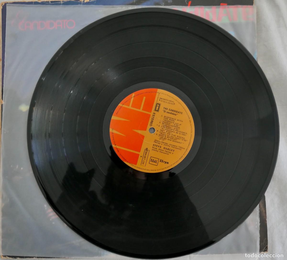 Discos de vinilo: STEVE HARLEY - THE CANDIDATE (ESPA&Ntilde;A-1979) - Foto 4