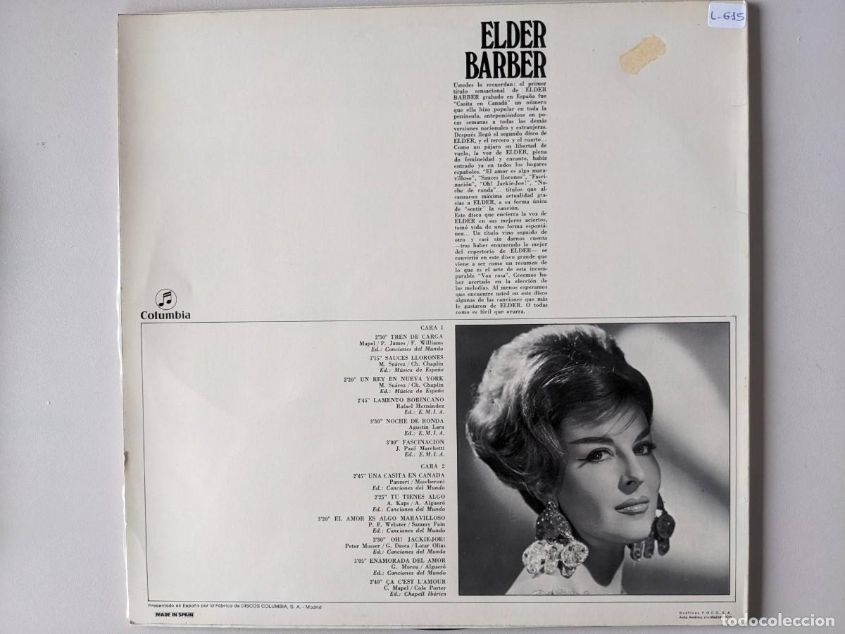 Discos de vinilo: L615 ELDER BARBER - LP VINILO DEL A&Ntilde;O 1972 - Foto 2