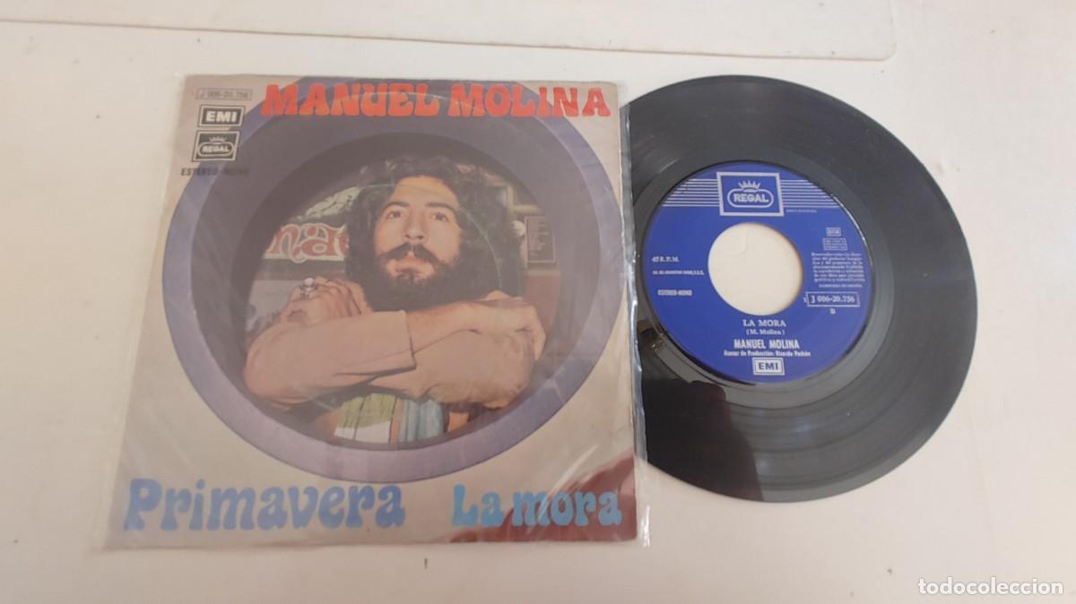 Discos de vinilo: MANUEL MOLINA-SINGLE PRIMAVERA - Foto 1