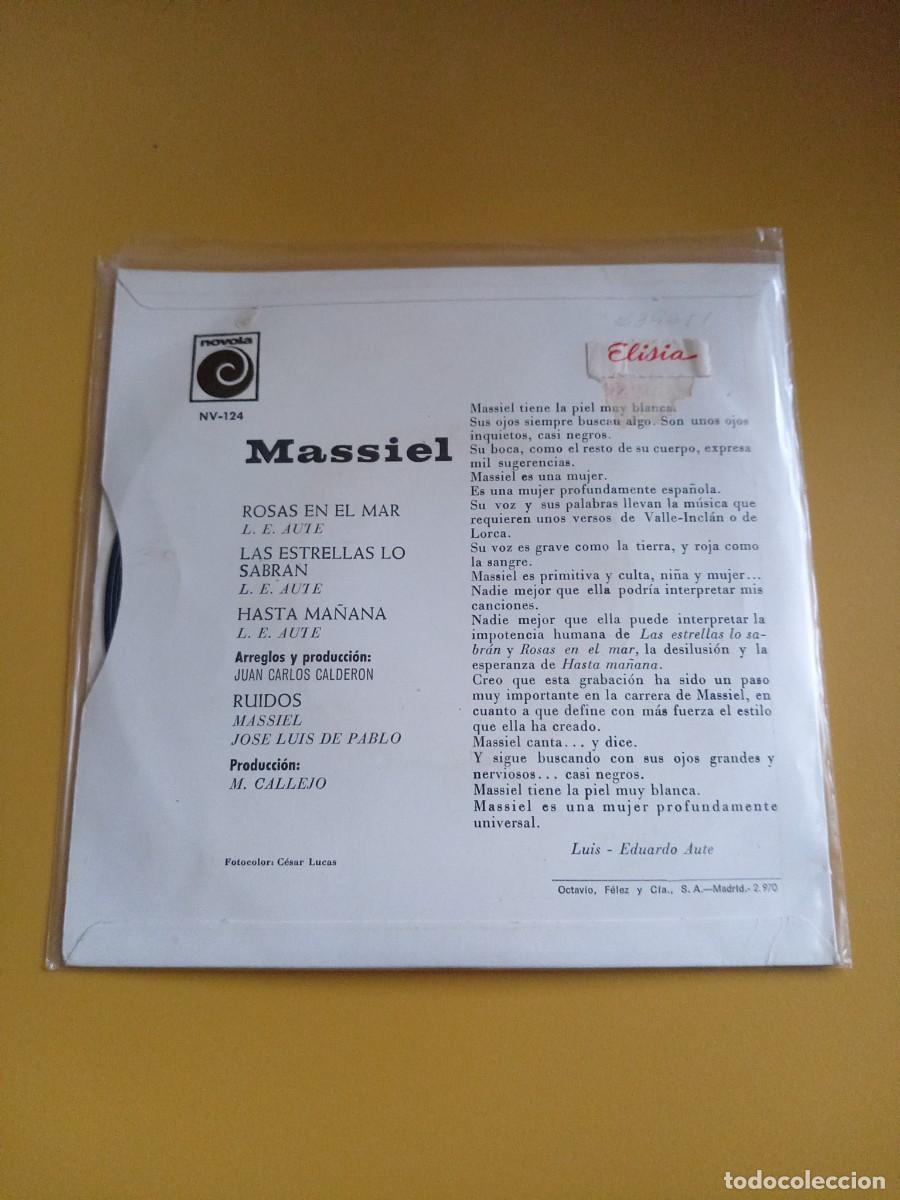 Discos de vinilo: Massiel - Rosas en el mar EP 1967 - Foto 2