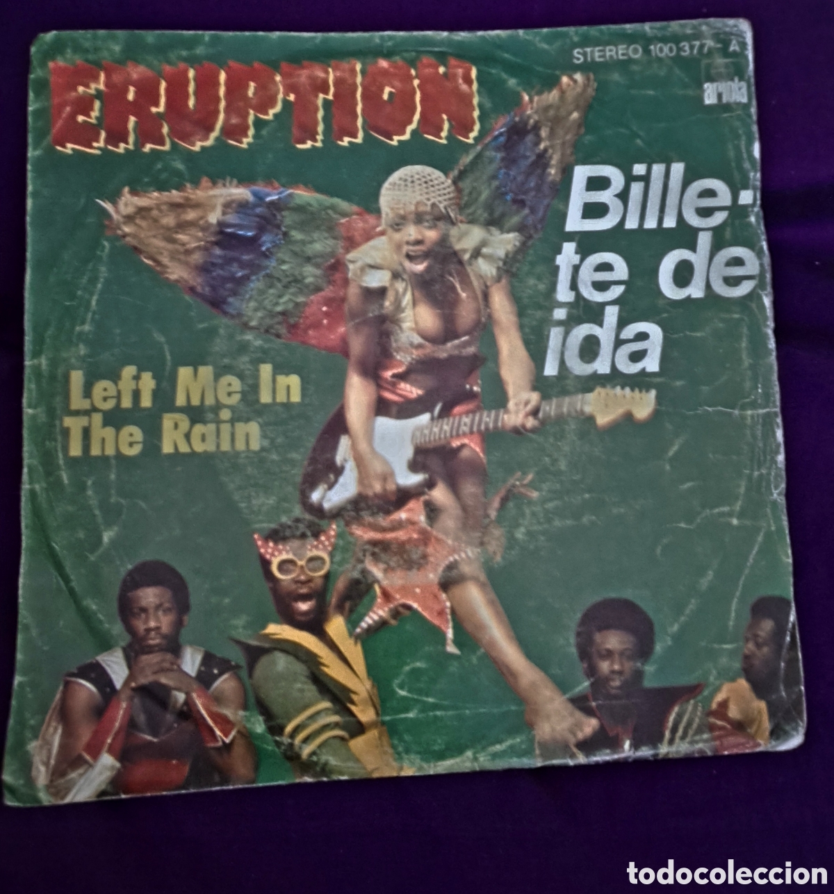 Discos de vinilo: ERUPTION BILLETE DE IDA - Foto 1