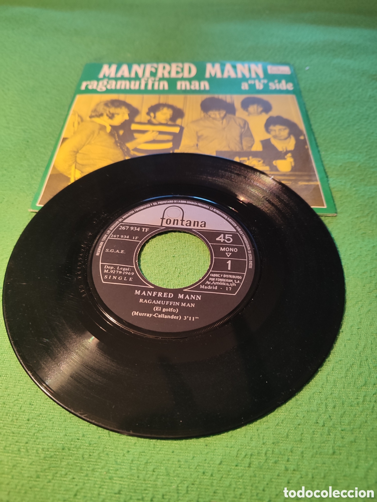 Discos de vinilo: Manfred Mann - Ragamuffin man - Foto 2