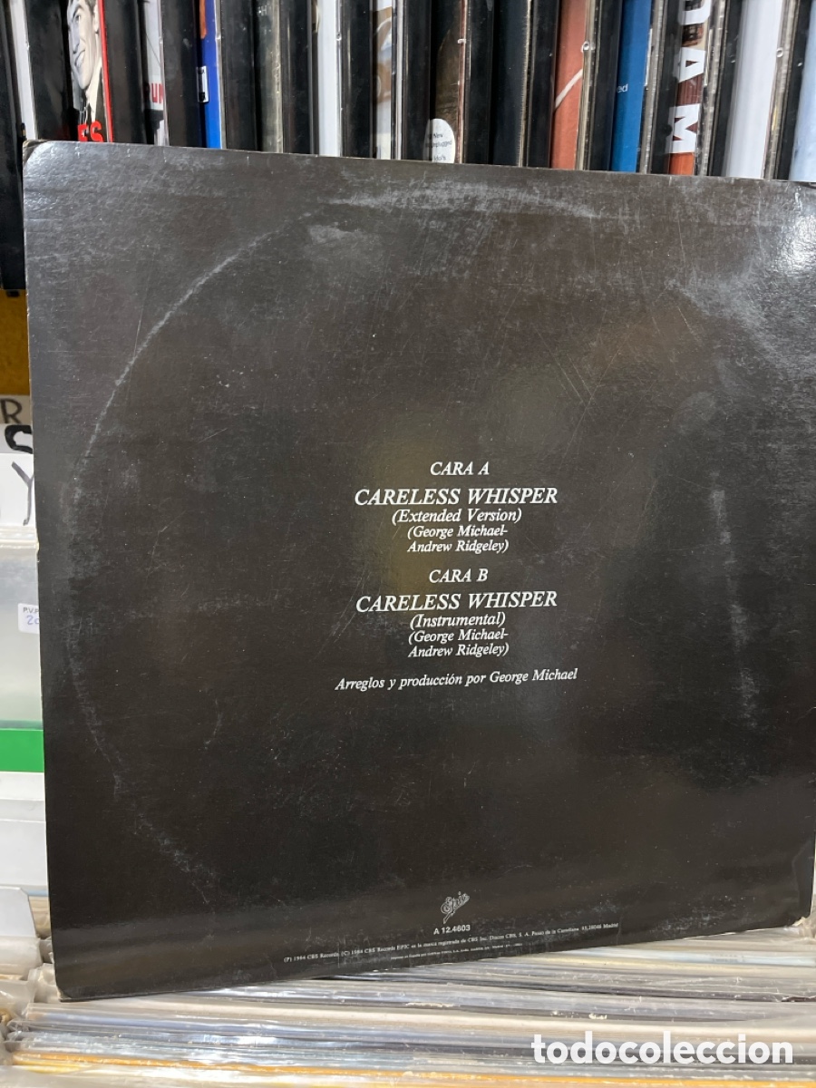 Discos de vinilo: Maxi single george michael careless whisper - Foto 2