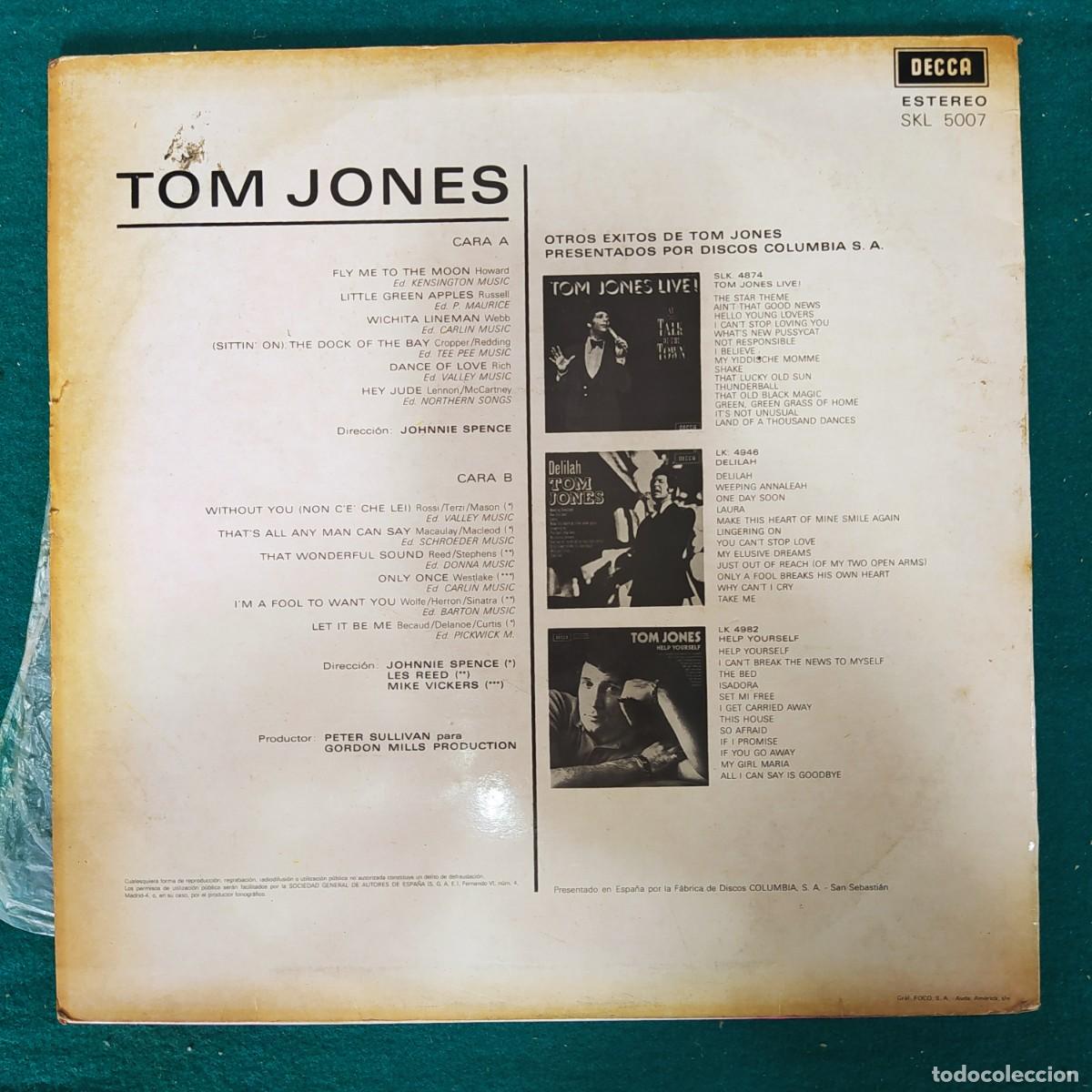 Discos de vinilo: Tom Jones &ndash; This Is Tom Jones - Foto 2