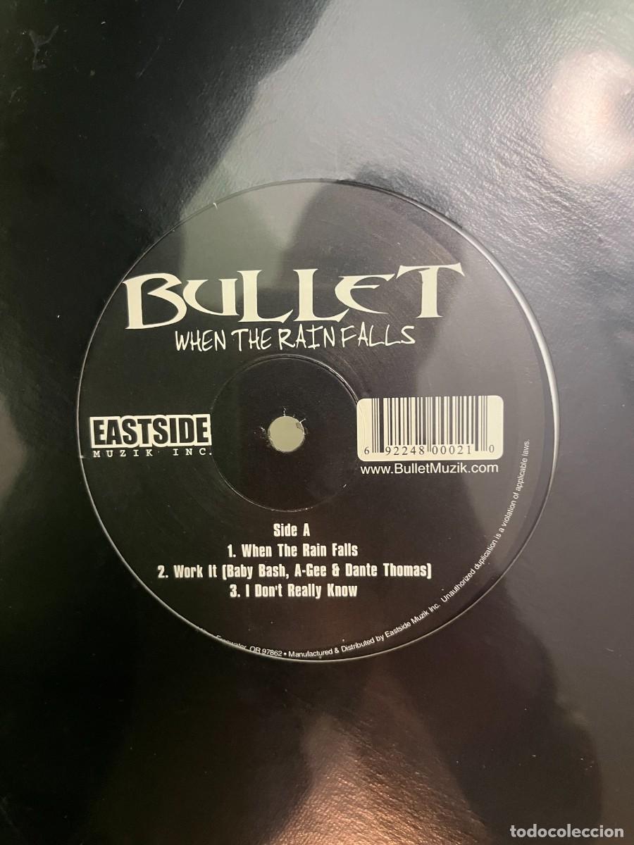 Discos de vinilo: Bullet When The Rain Falls - Foto 3
