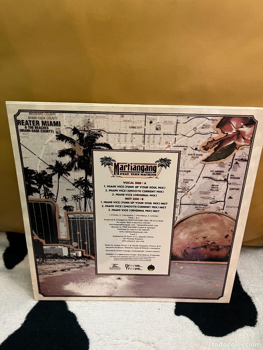 Discos de vinilo: Martiangang Feat. Time Machine Miami Vice - Foto 2