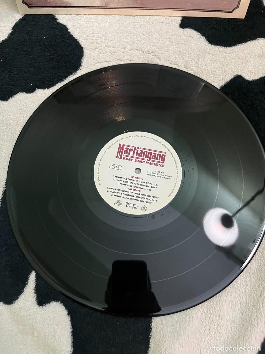 Discos de vinilo: Martiangang Feat. Time Machine Miami Vice - Foto 3
