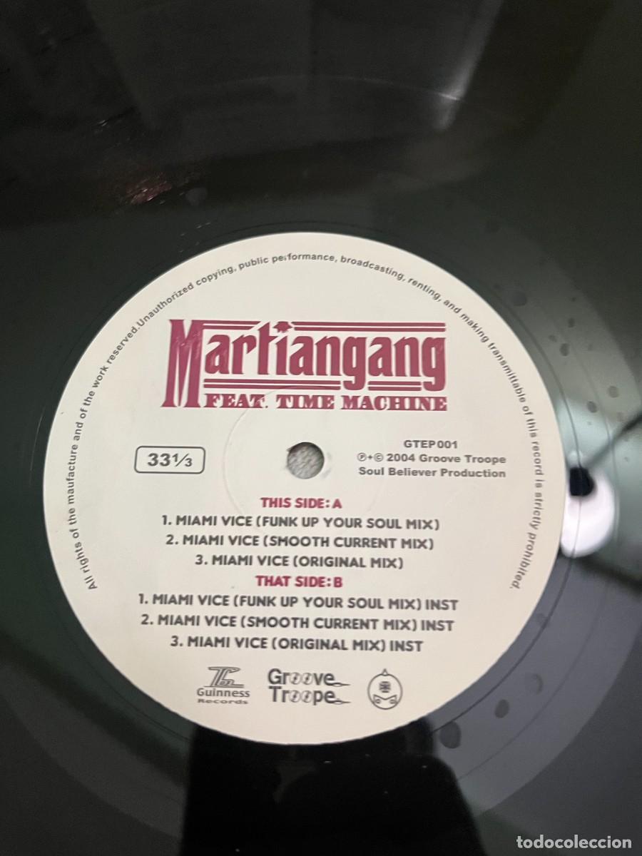 Discos de vinilo: Martiangang Feat. Time Machine Miami Vice - Foto 4
