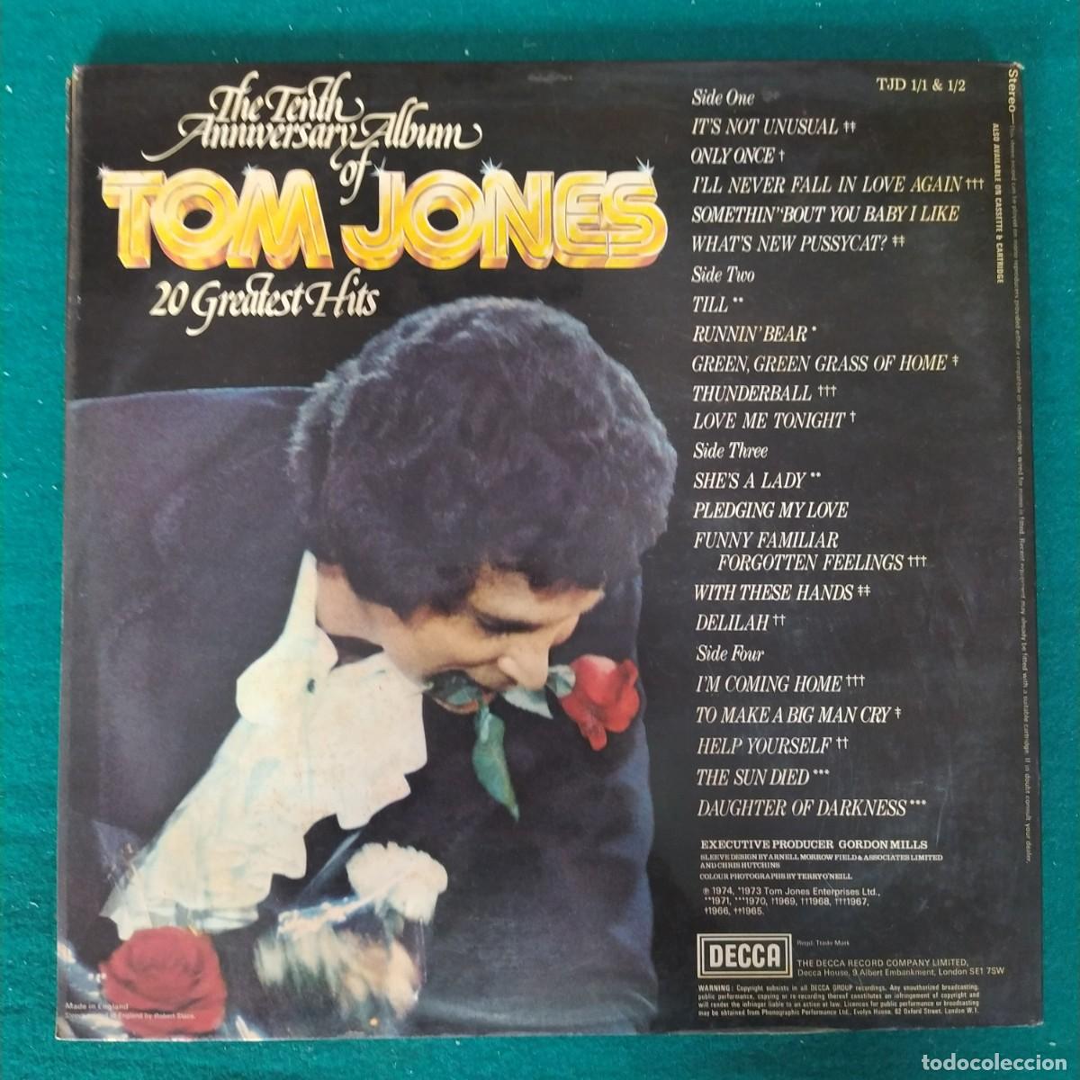 Discos de vinilo: Tom Jones &ndash; 20 Greatest Hits - Foto 2