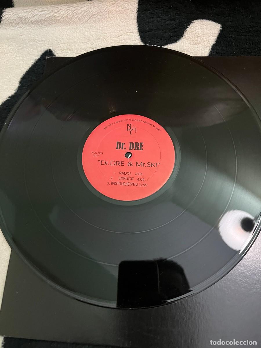 Discos de vinilo: Dr. Dre & E-A-Ski Dr. Dre & Mr. Ski / Crooked Cop - Foto 2