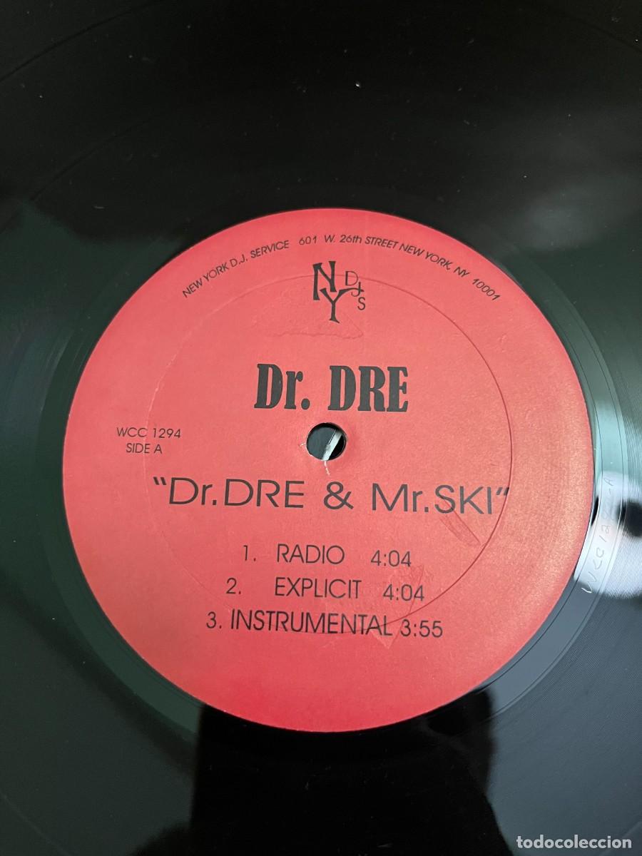 Discos de vinilo: Dr. Dre & E-A-Ski Dr. Dre & Mr. Ski / Crooked Cop - Foto 3