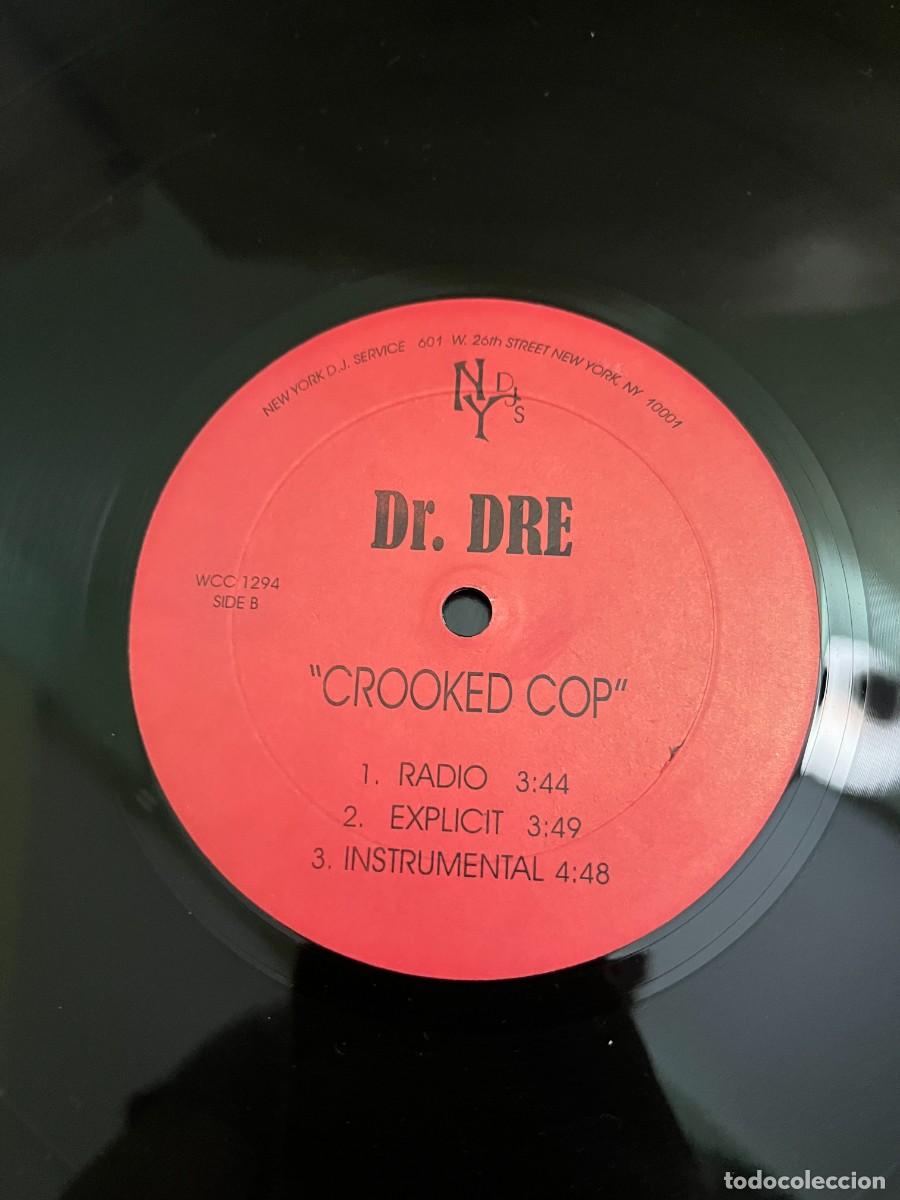 Discos de vinilo: Dr. Dre & E-A-Ski Dr. Dre & Mr. Ski / Crooked Cop - Foto 4