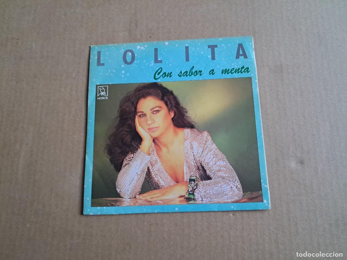 Discos de vinilo: LOLITA - CON SABOR A MENTA SINGLE 1992 - Foto 1