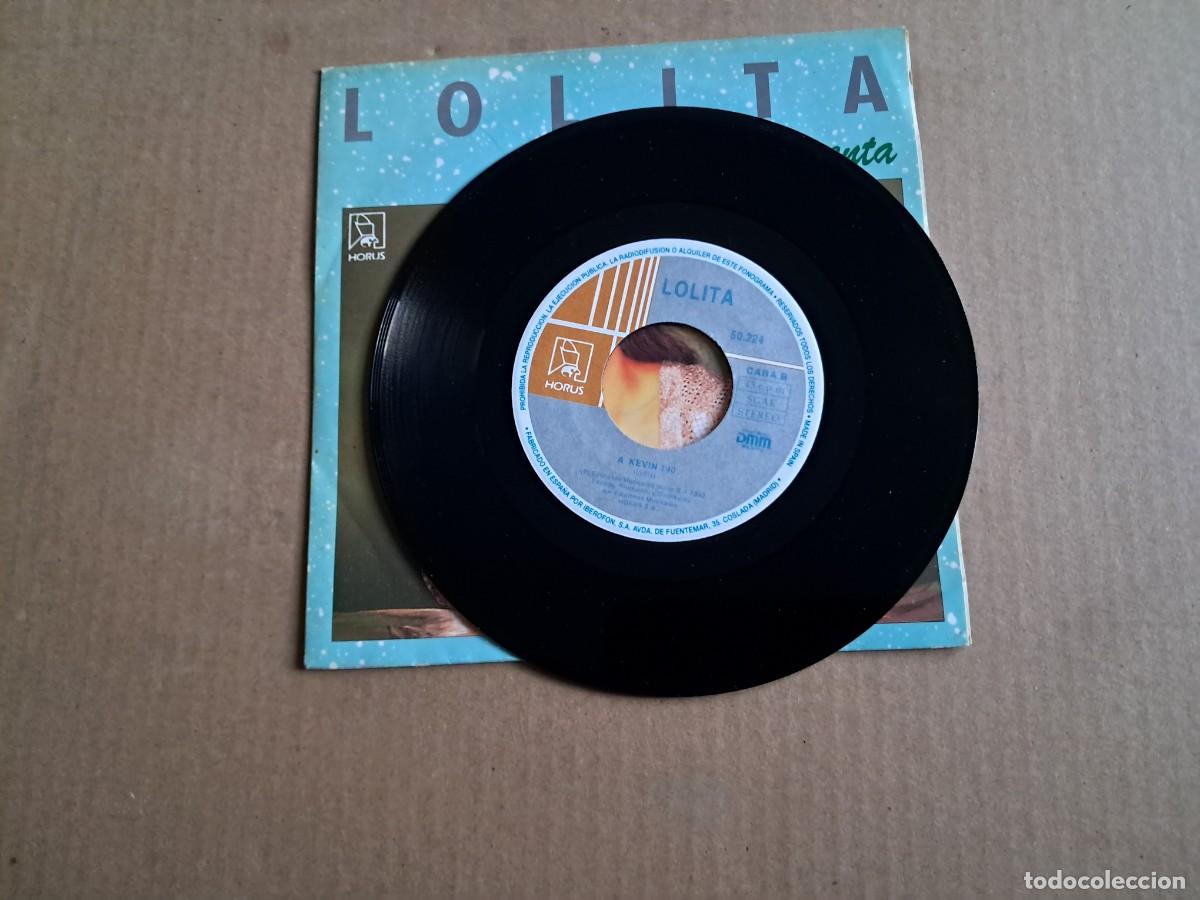 Discos de vinilo: LOLITA - CON SABOR A MENTA SINGLE 1992 - Foto 2