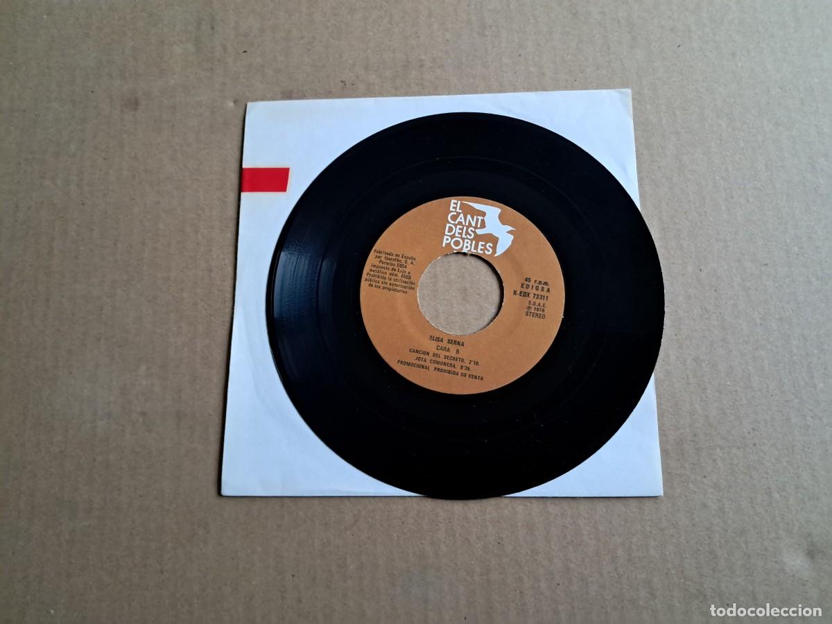 Discos de vinilo: ELSA SERNA - SEGUIDILLAS ECOLOGICAS SINGLE 1979 - Foto 1