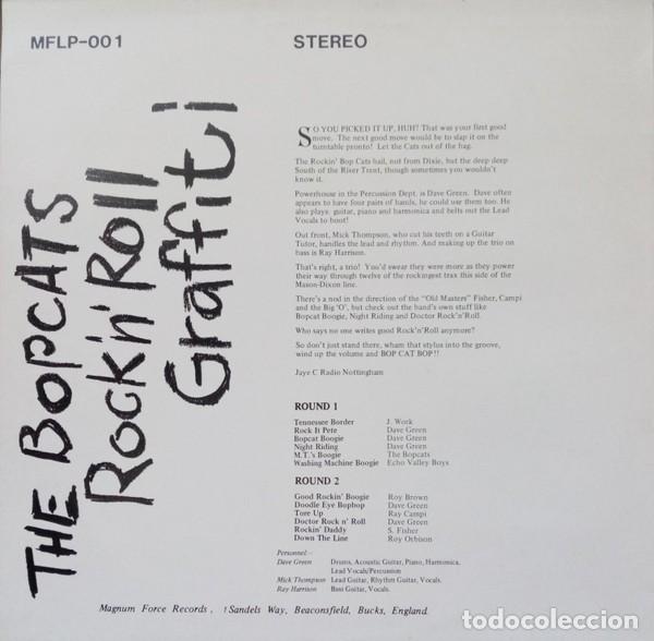 Discos de vinilo: The Bopcats &ndash; RockNRoll Graffiti - Foto 2