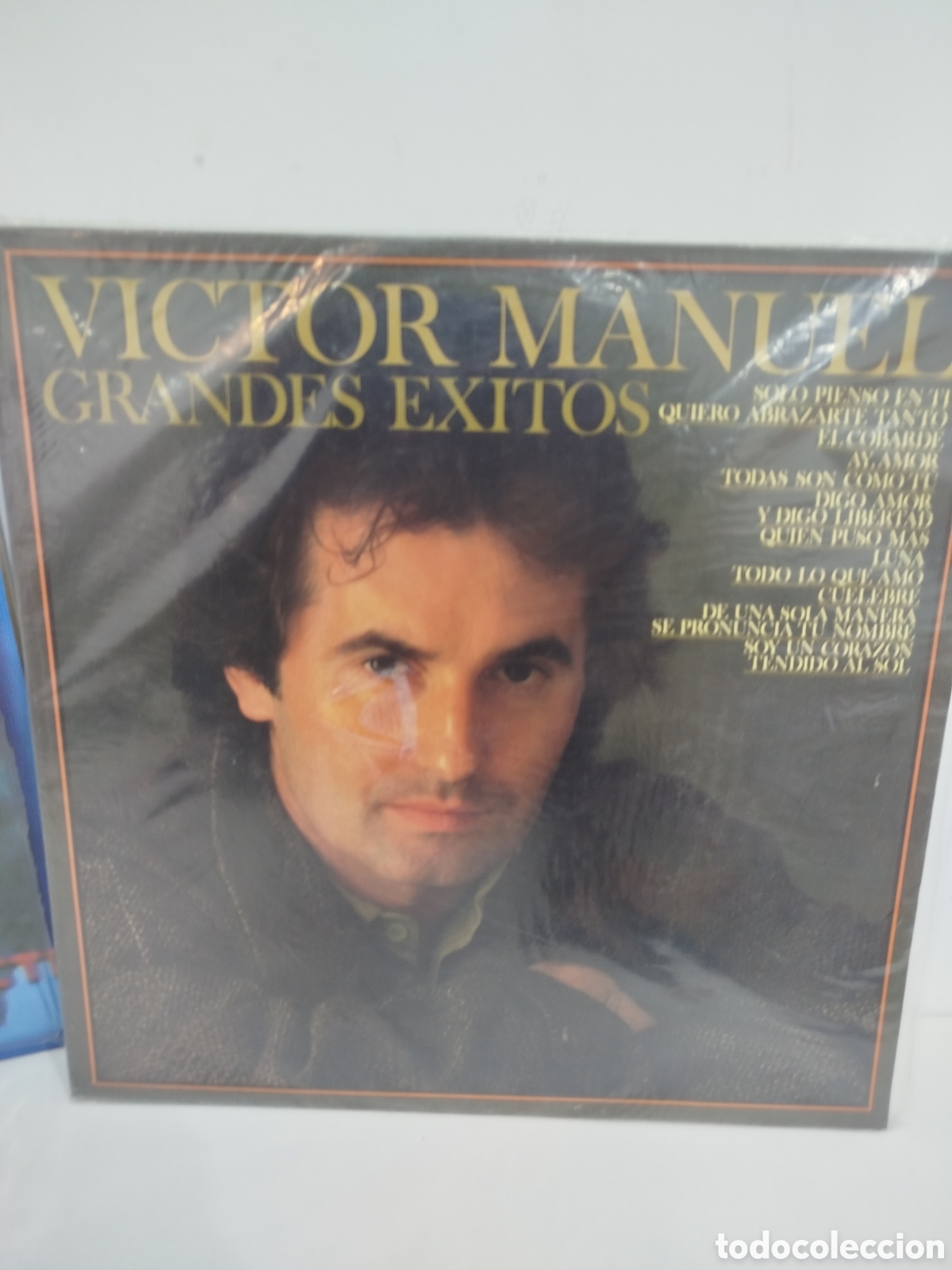 Discos de vinilo: Dos LP VICTOR MANUEL - EN DIRECTO - GRANDES &Eacute;XITOS - Foto 2