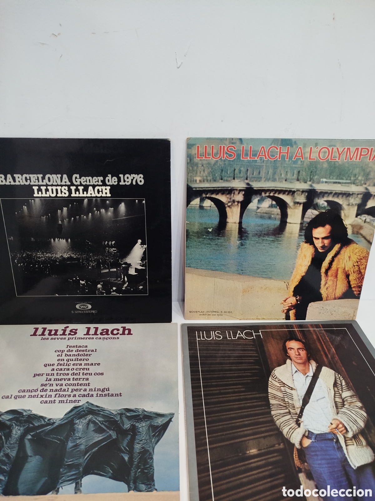 Discos de vinilo: LOTE DE 6 Lp LLU&Iacute;S LLACH - Foto 2