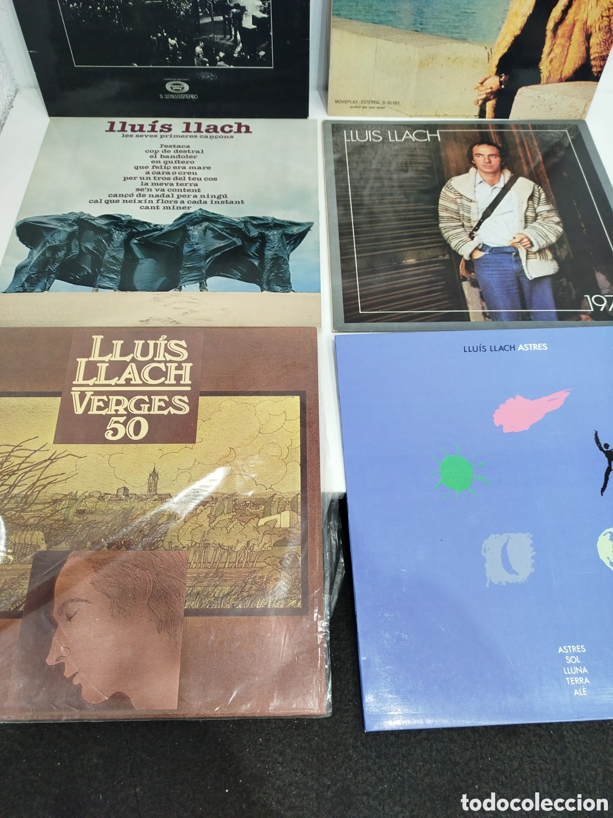 Discos de vinilo: LOTE DE 6 Lp LLU&Iacute;S LLACH - Foto 4