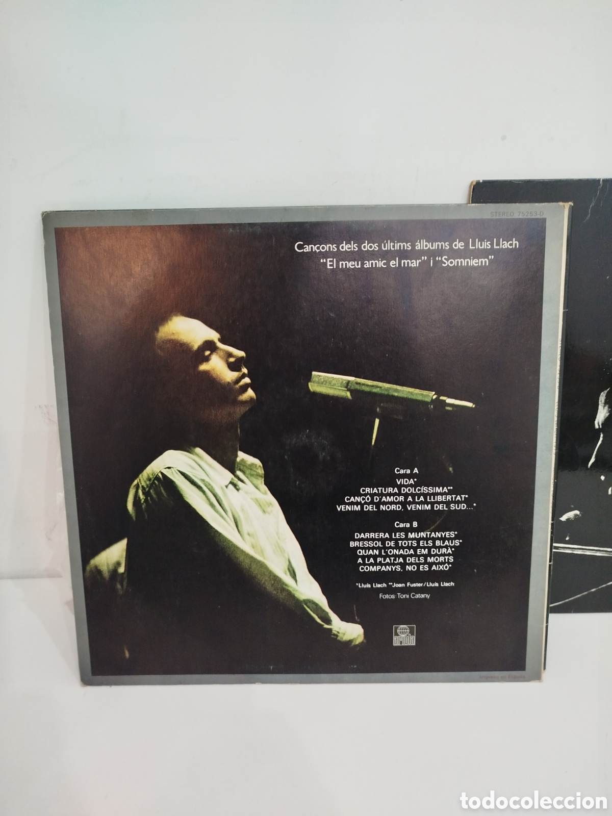 Discos de vinilo: LOTE DE 6 Lp LLU&Iacute;S LLACH - Foto 12