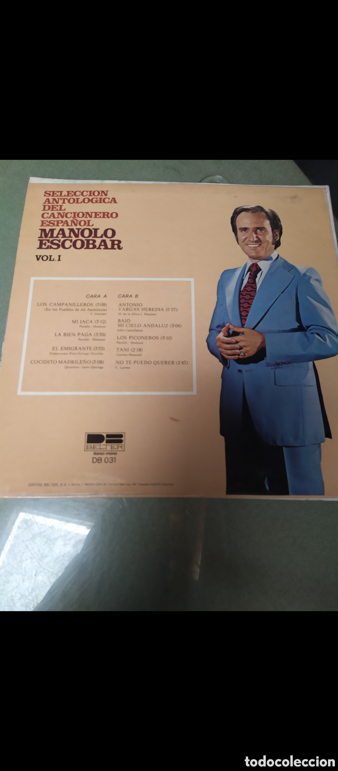 Discos de vinilo: 2 vinilos Manolo Escobar - Foto 4