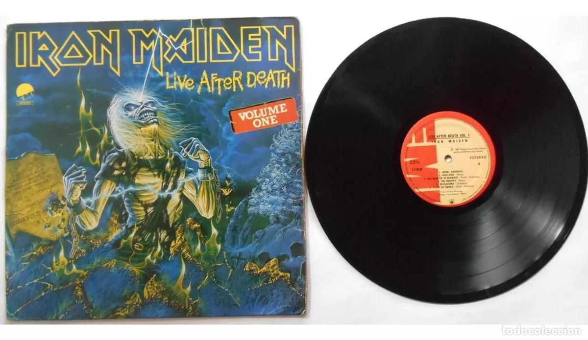 Discos de vinilo: Iron Maiden Live After Death - Foto 1
