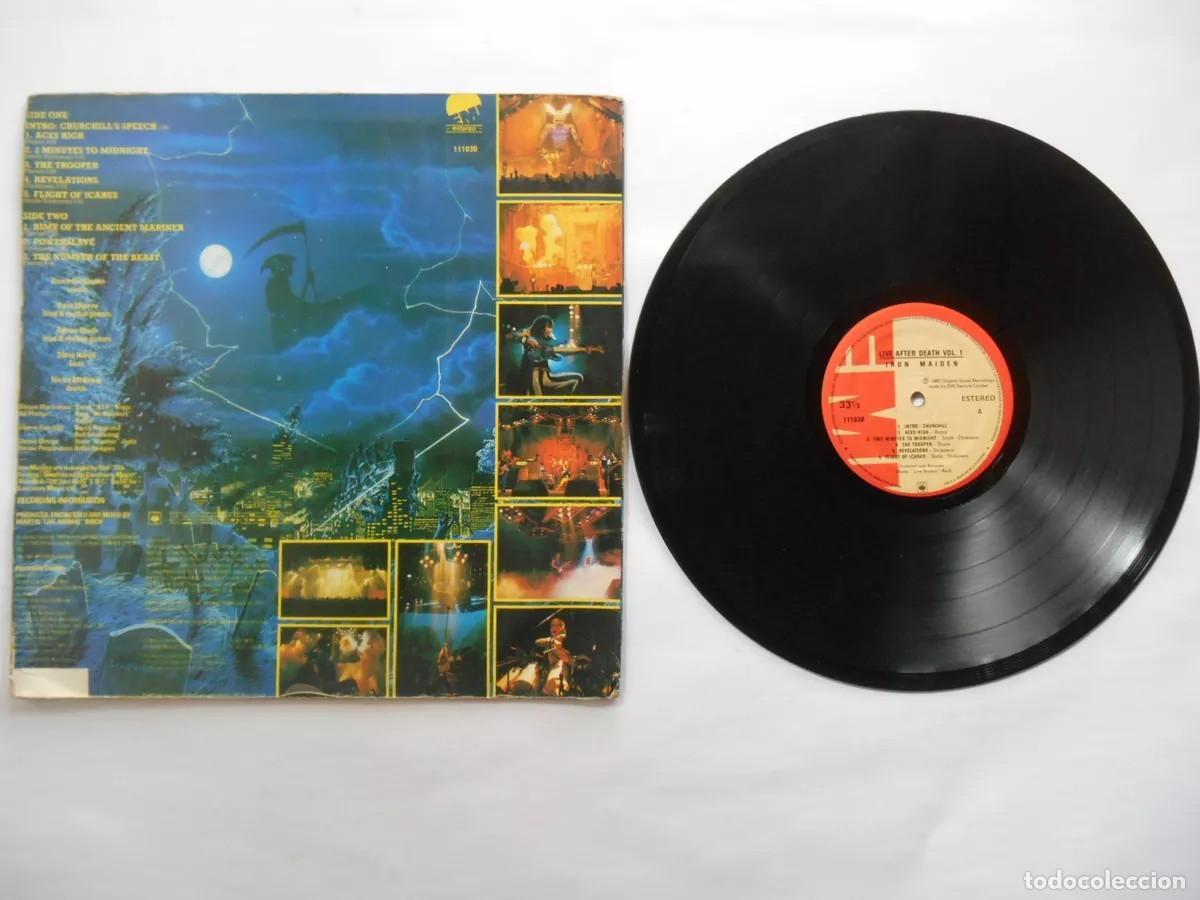 Discos de vinilo: Iron Maiden Live After Death - Foto 2