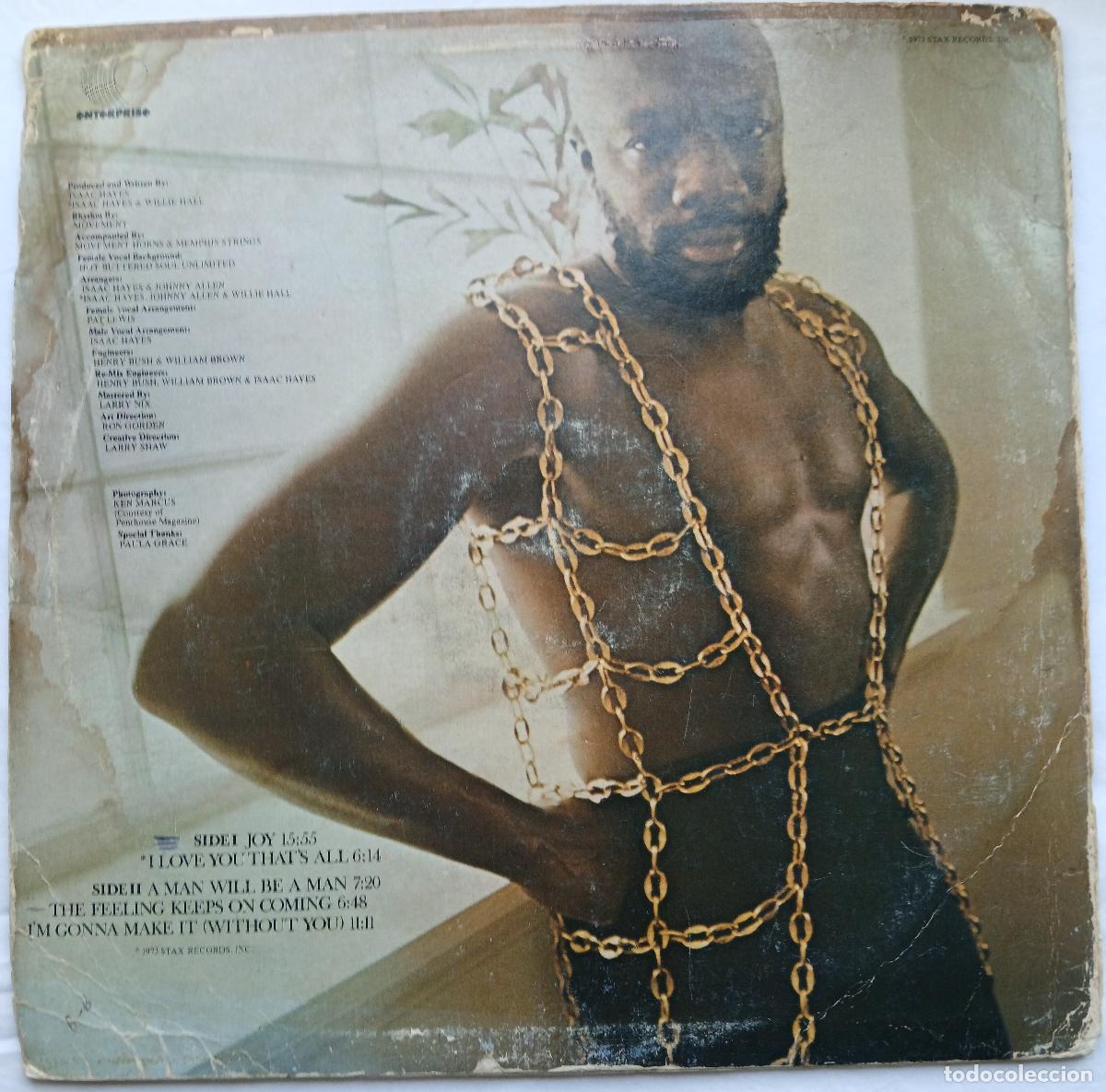 Discos de vinilo: Isaac Hayes - Joy (Enterprise, 1973) - Foto 2