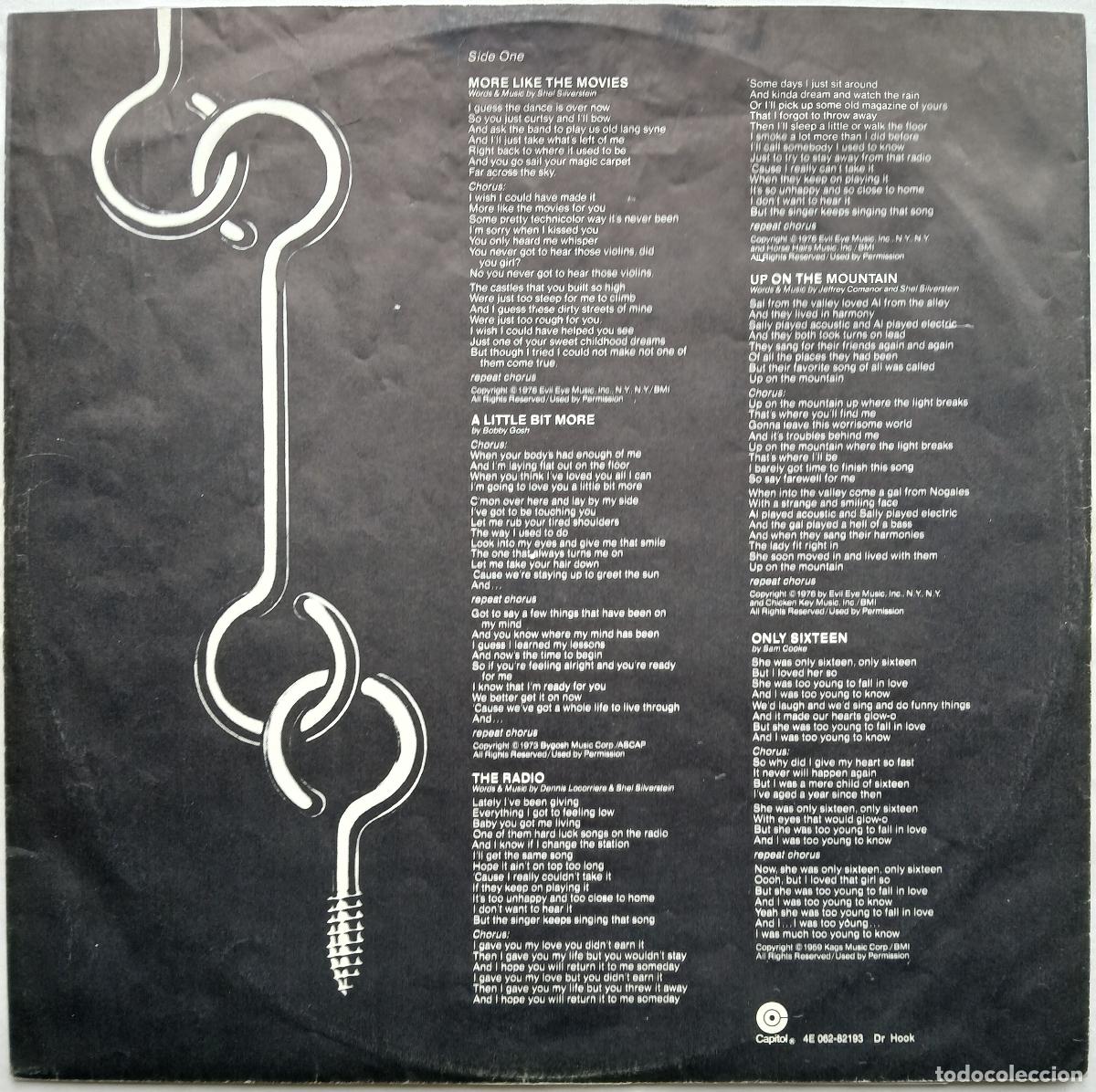 Discos de vinilo: Dr. Hook - A Little Bit More (Capitol, 1976) - Foto 3