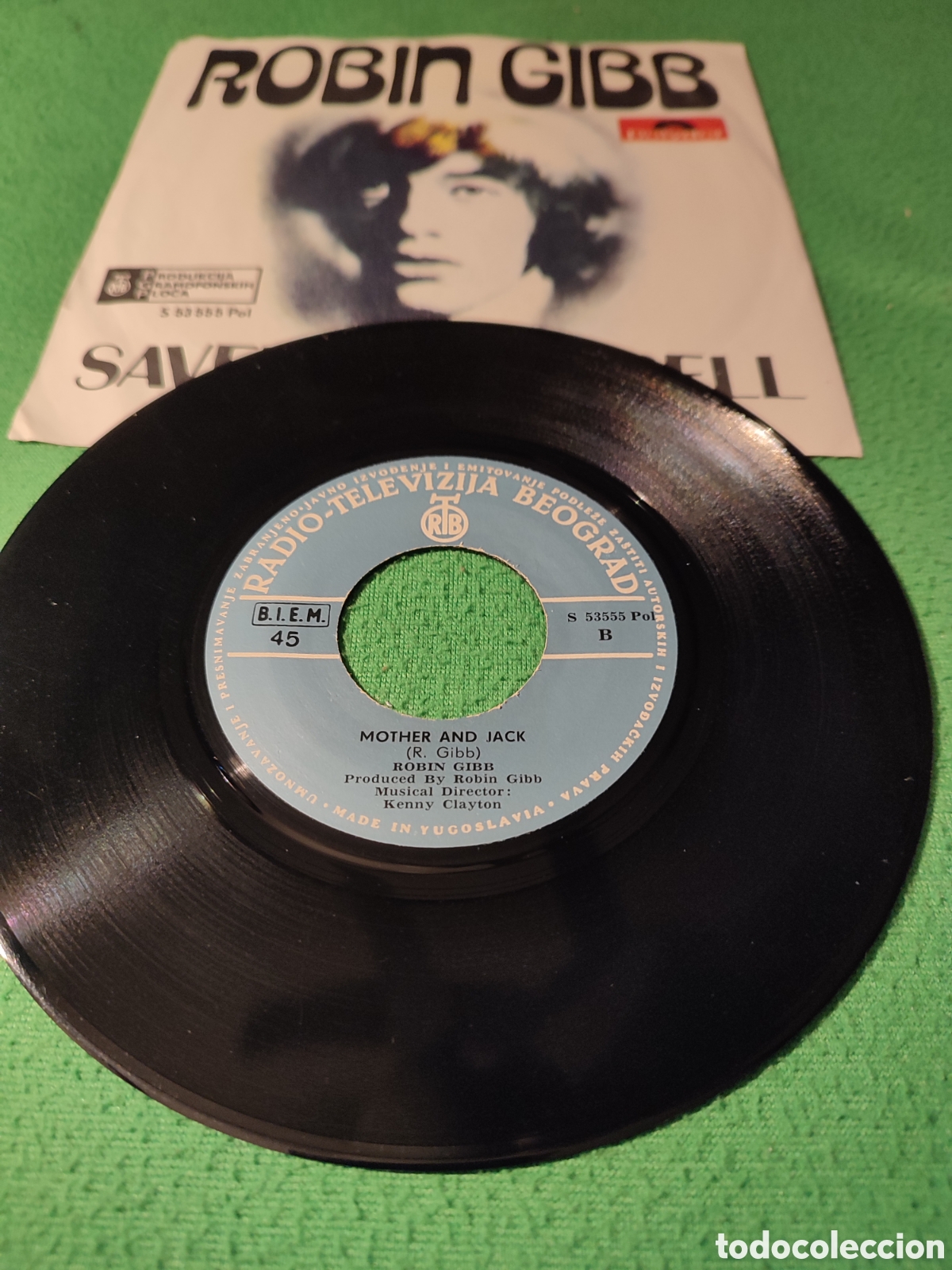 Discos de vinilo: Robin Gibb - Saved by the Bell - Foto 2