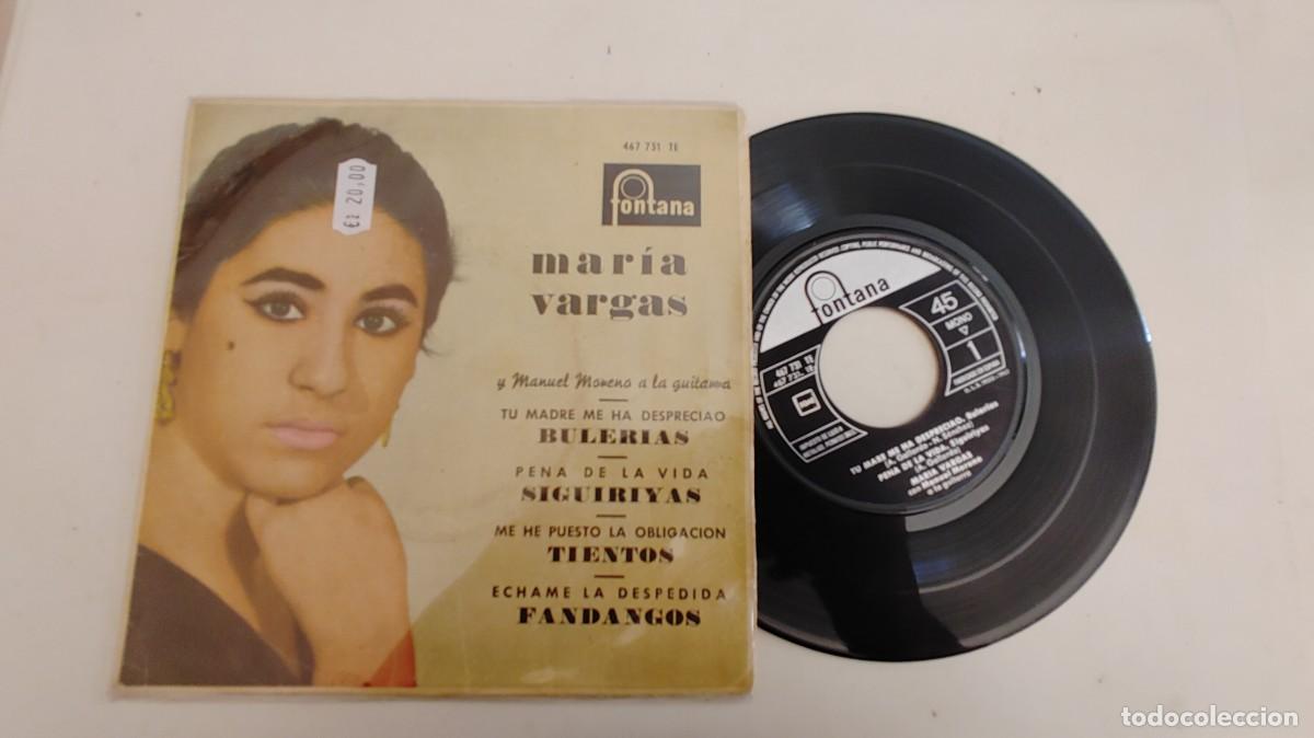 Discos de vinilo: MARIA VARGAS-EP BULERIAS +3 - Foto 1